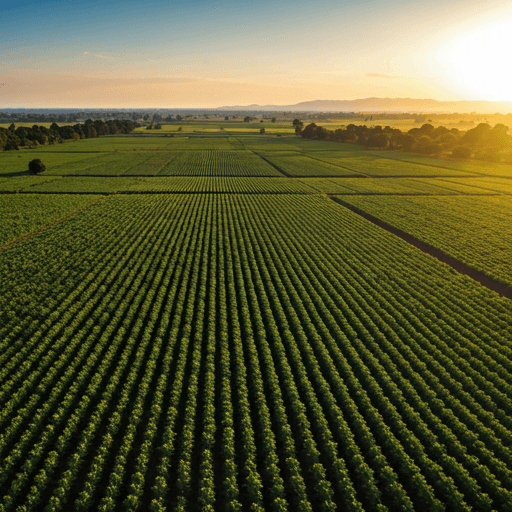Established plantation under cultivation