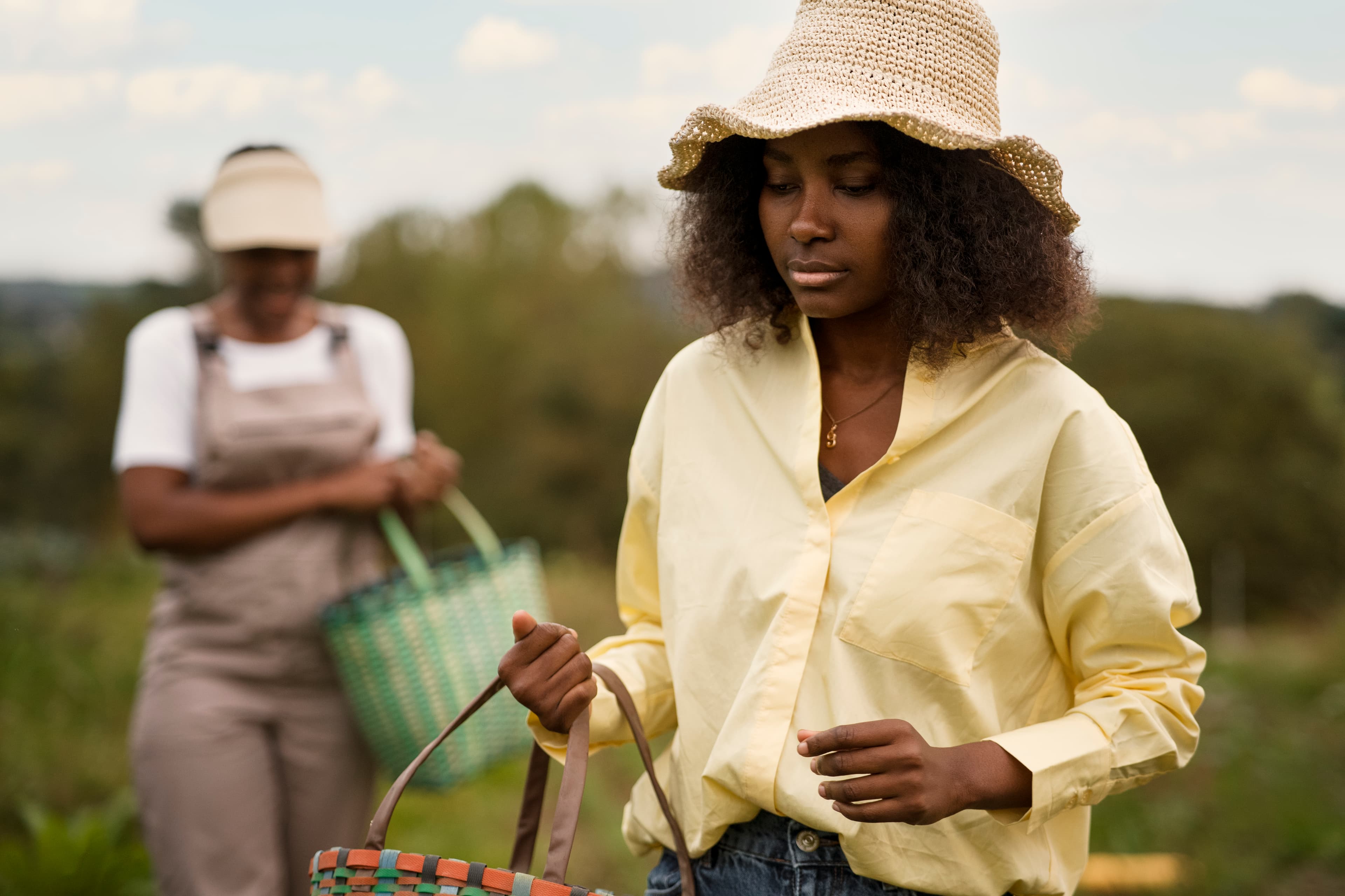 Agri-talent working in the field