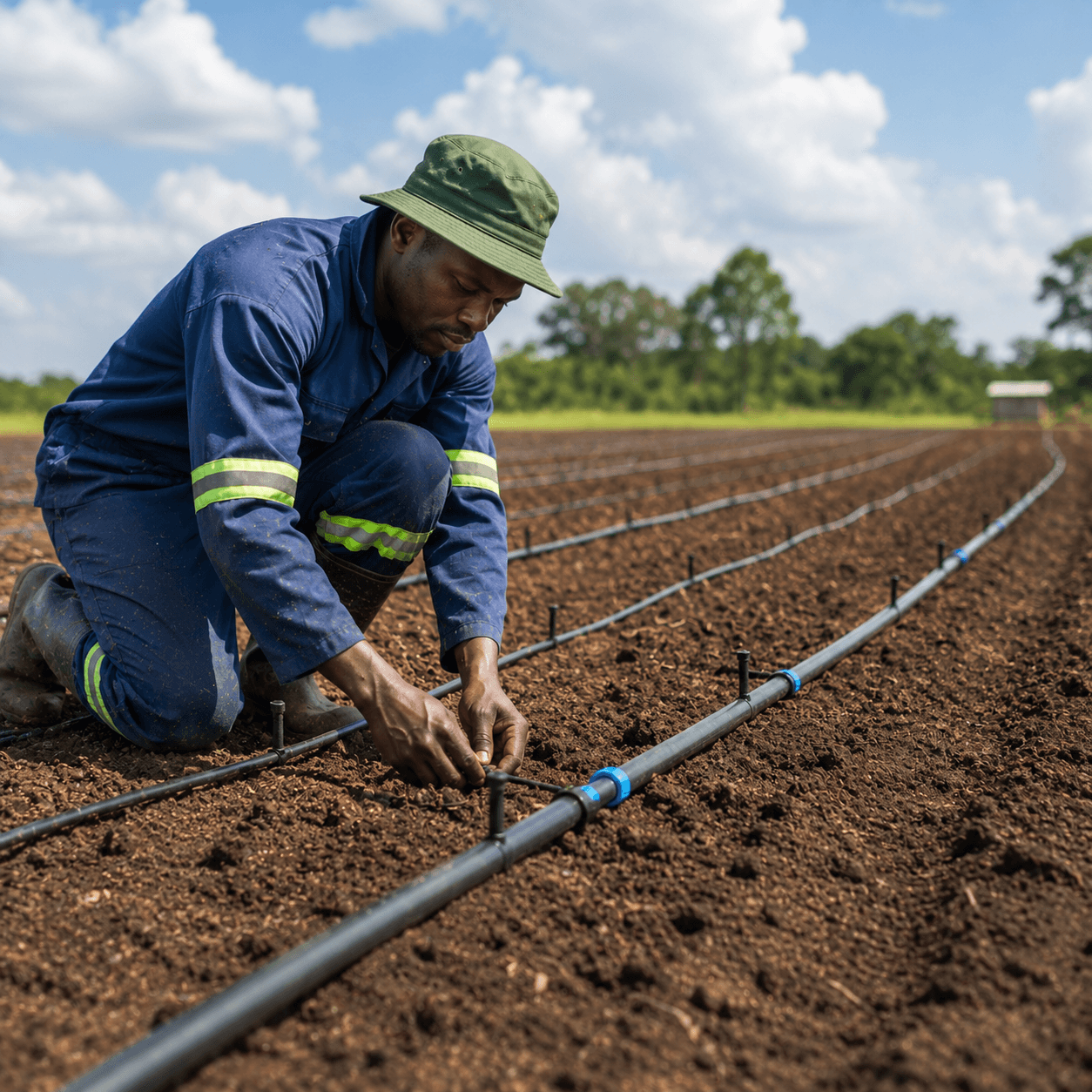 Farm irrigation and equipment systems